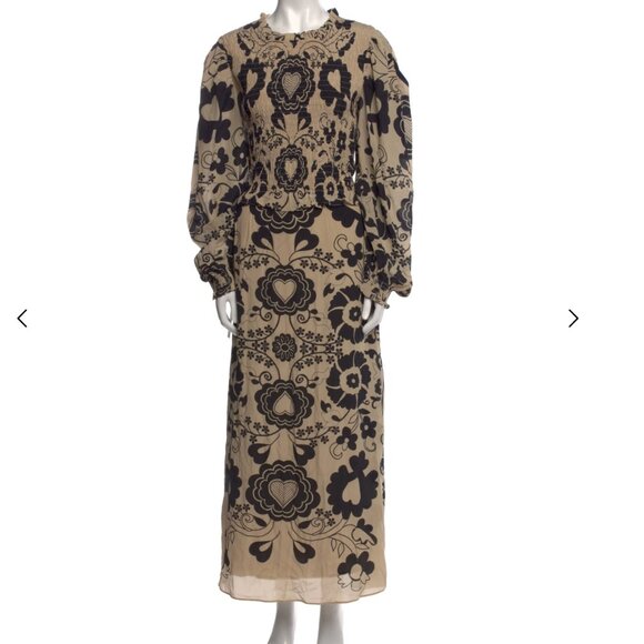 Sea New York  Silk Long Dres - Picture 2 of 7